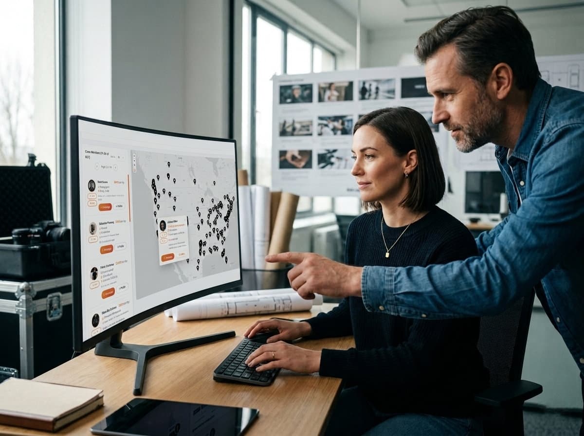 Production shoot, brand client, or set — Spexster for brands and producers